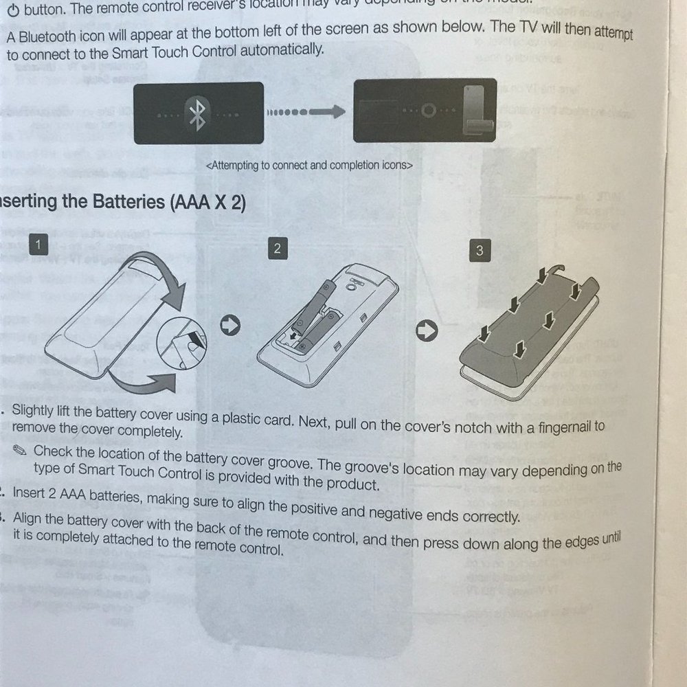 Samsung Smart Touch Control TV Remote - Picture 2 of 8
